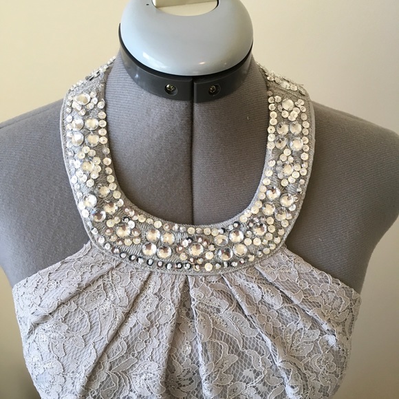 Sequin Hearts Dresses & Skirts - Lace Short Formal Dress